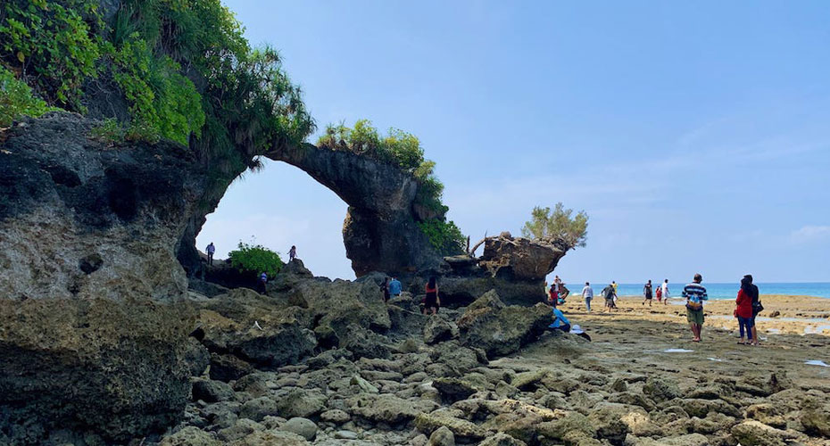 Natural Bridge rock arch, Neil Island